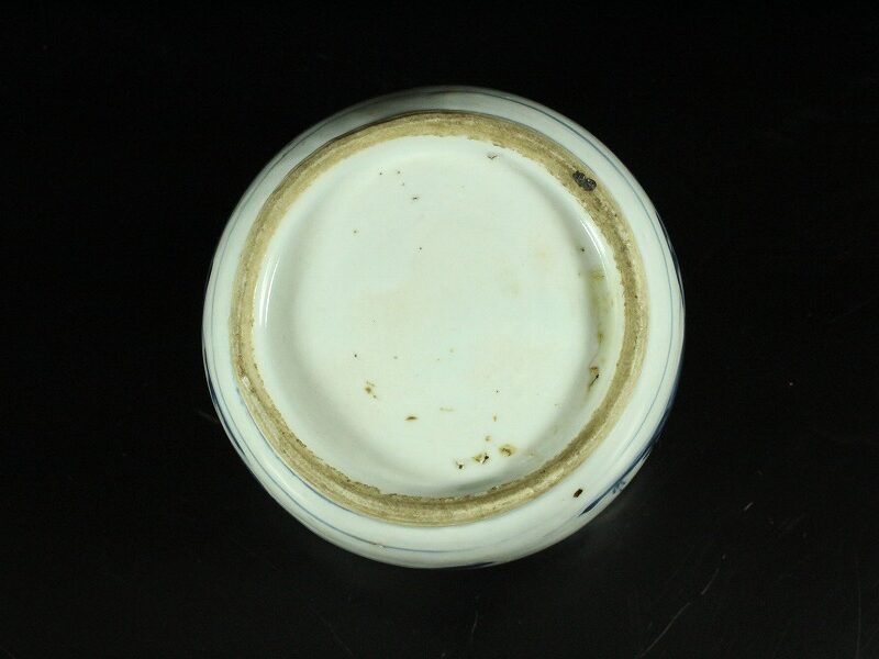 古美術 染付人物香炉 XG44-4 古美術 染付人物香炉 XG44-4 古美術 染付