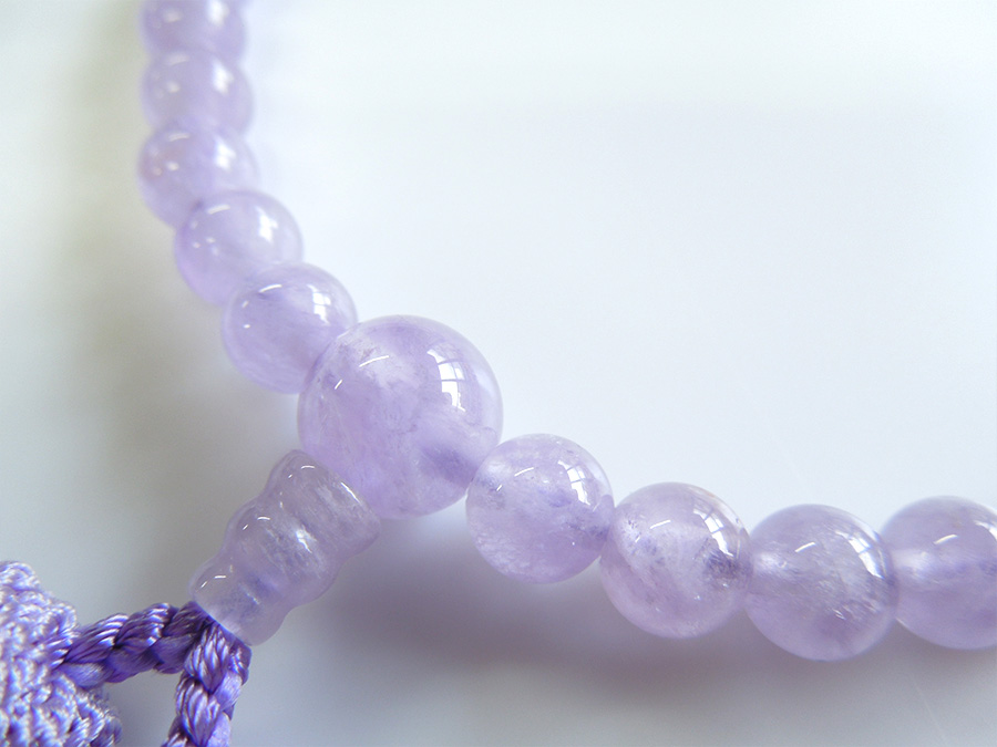 藤雲石7mm片手数珠藤二五房共仕立 お数珠の安田念珠店へ｜総本山御用達