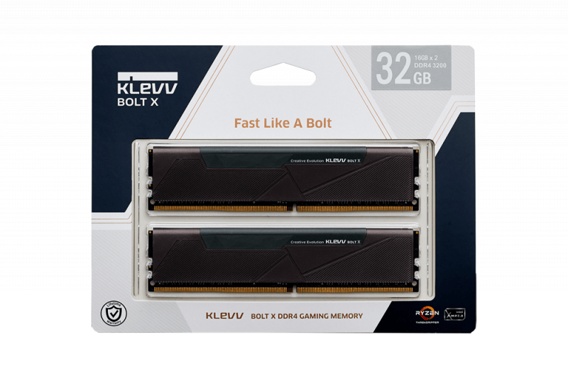 3200mhz Cl16 Ddr4 Ram Klevv Bolt X 8gbx2 3200mhz 32GB 3200mhz