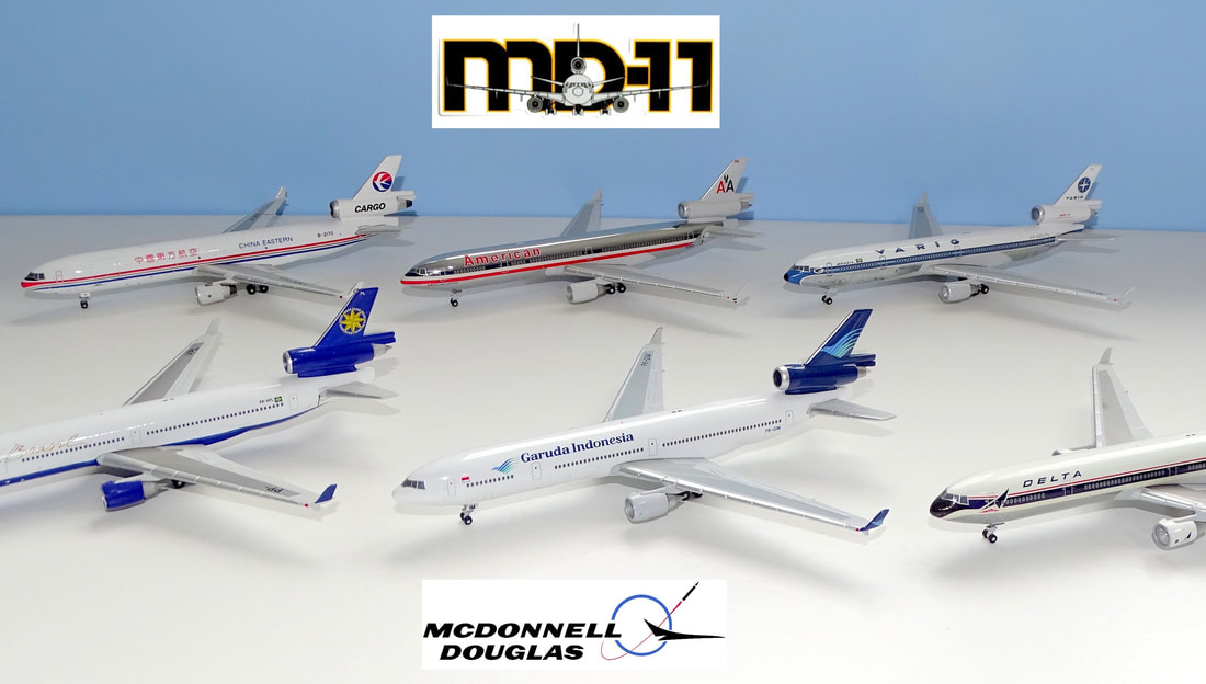 McDonnell Douglas MD-11 1:400 Scale Mould Review - YESTERDAY'S