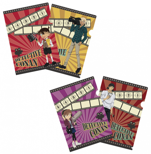 名探偵コナン クリアファイル 映画撮影│あそびファクトリー