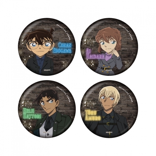 名探偵コナン 東急ハンズ 限定 描き下ろし ちょいデカ 缶バッジ 江戸川