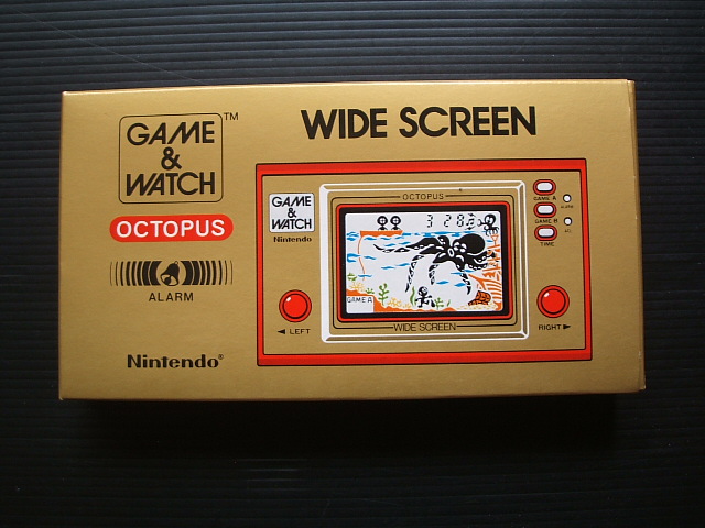 はんなりと 【新品】ゲームウォッチ オクトパス 任天堂 オクトパス