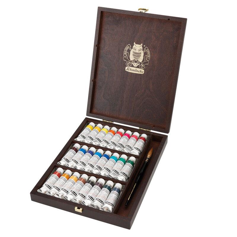 未開封 Schmincke シュミンケ パステル 60色 新品未使用 木箱入り 未