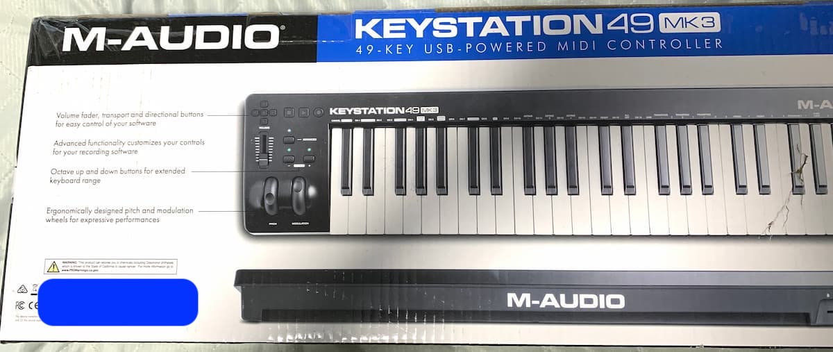 KEYSTATION49 MK3のレビュー
