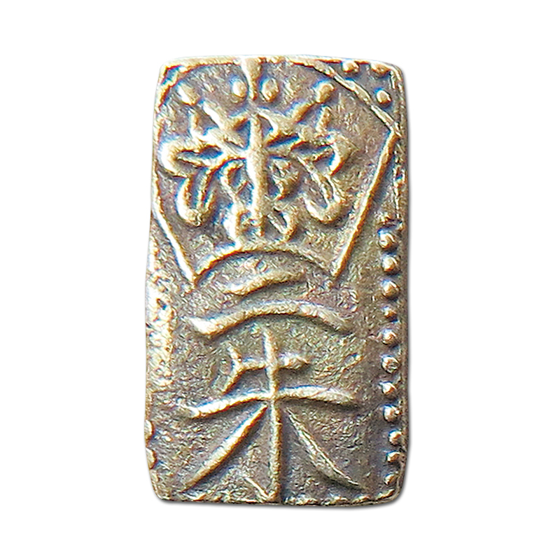 ⑩-1古銭 天保二朱判金 2枚 D5649-10 二分判金 二