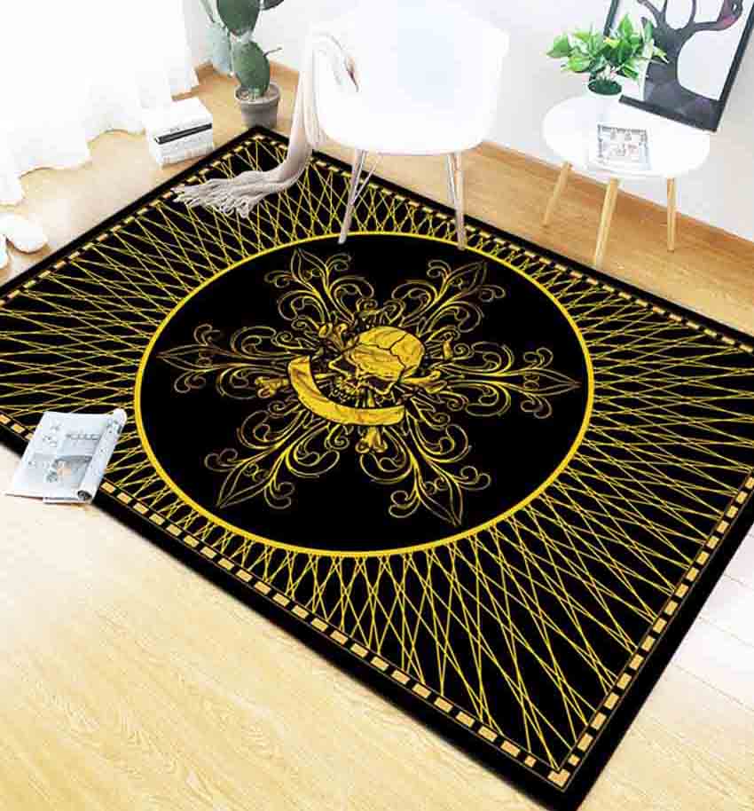 クロムハーツ 玄関マット， バスマット 190×90cm