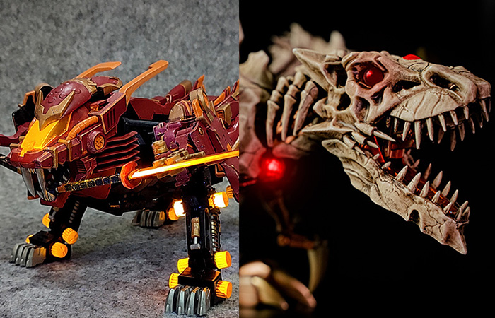 サイコジェノスピノでガイロスカラーを再現するために、ノーマル