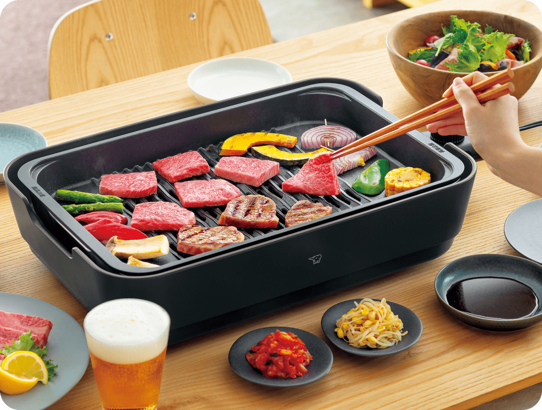 象印のホットプレートでおいしく楽しく｜ホットプレート｜キッチン家電