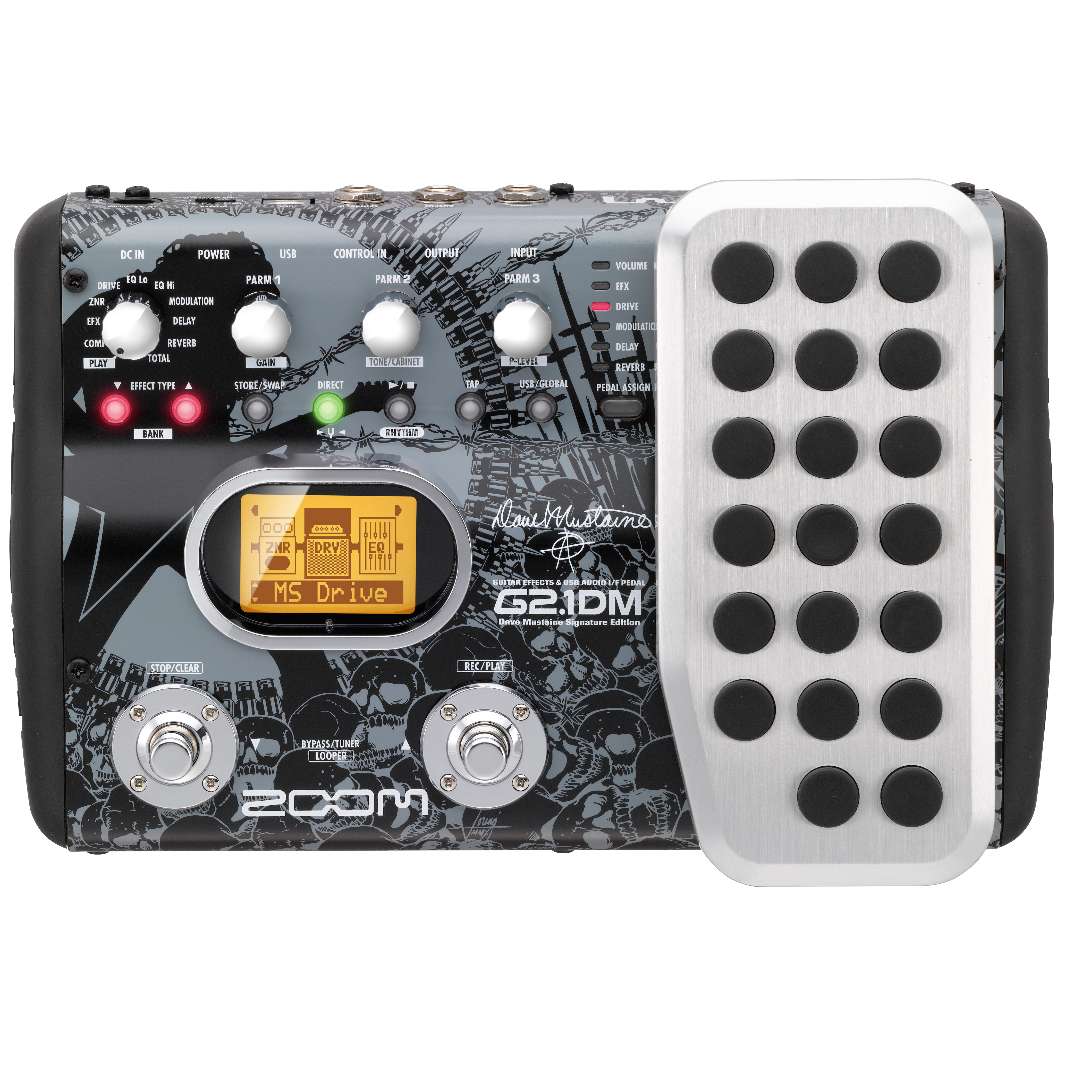 G2.1DM Dave Mustaine Signature Pedal | Zoom