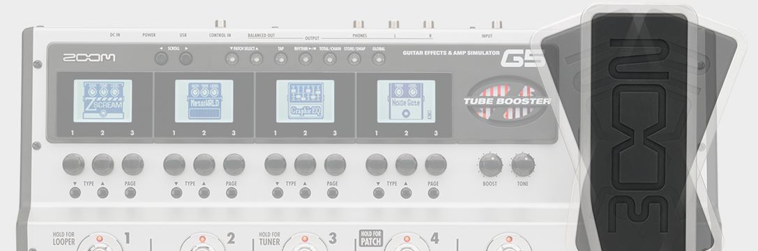 G5 Guitar Effects & Amp Simulator Pedal | Zoom