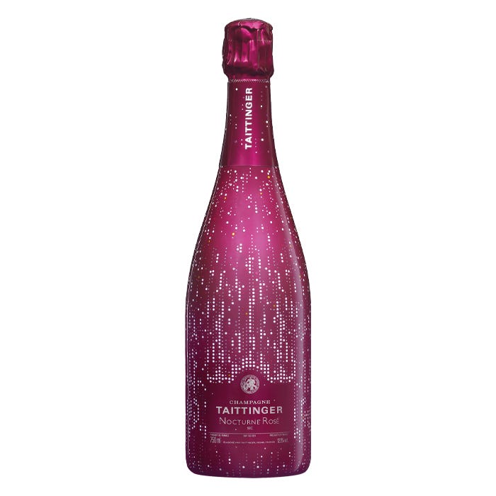 Taittinger Nocturne City Lights Rose NV (750ML) | Sparkling Rose