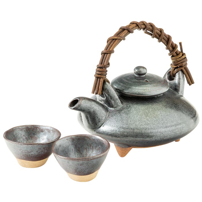 薩摩焼 黒ぢょか｜水・焼酎の財宝オンラインショップ