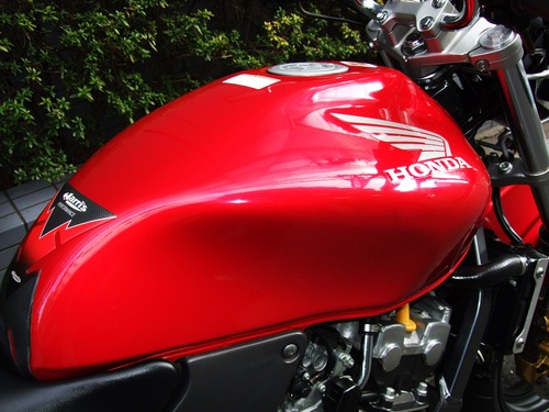 超美品 HONDA HORNET250 1型 赤 タンク ホンダ ホーネット HONDA