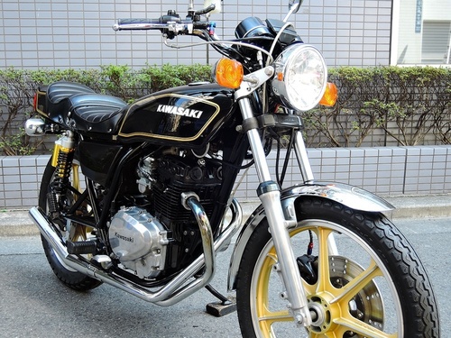 go Kawasaki Z250FT 希少、当時物 外装 go Kawasaki Z250FT 希少、当時