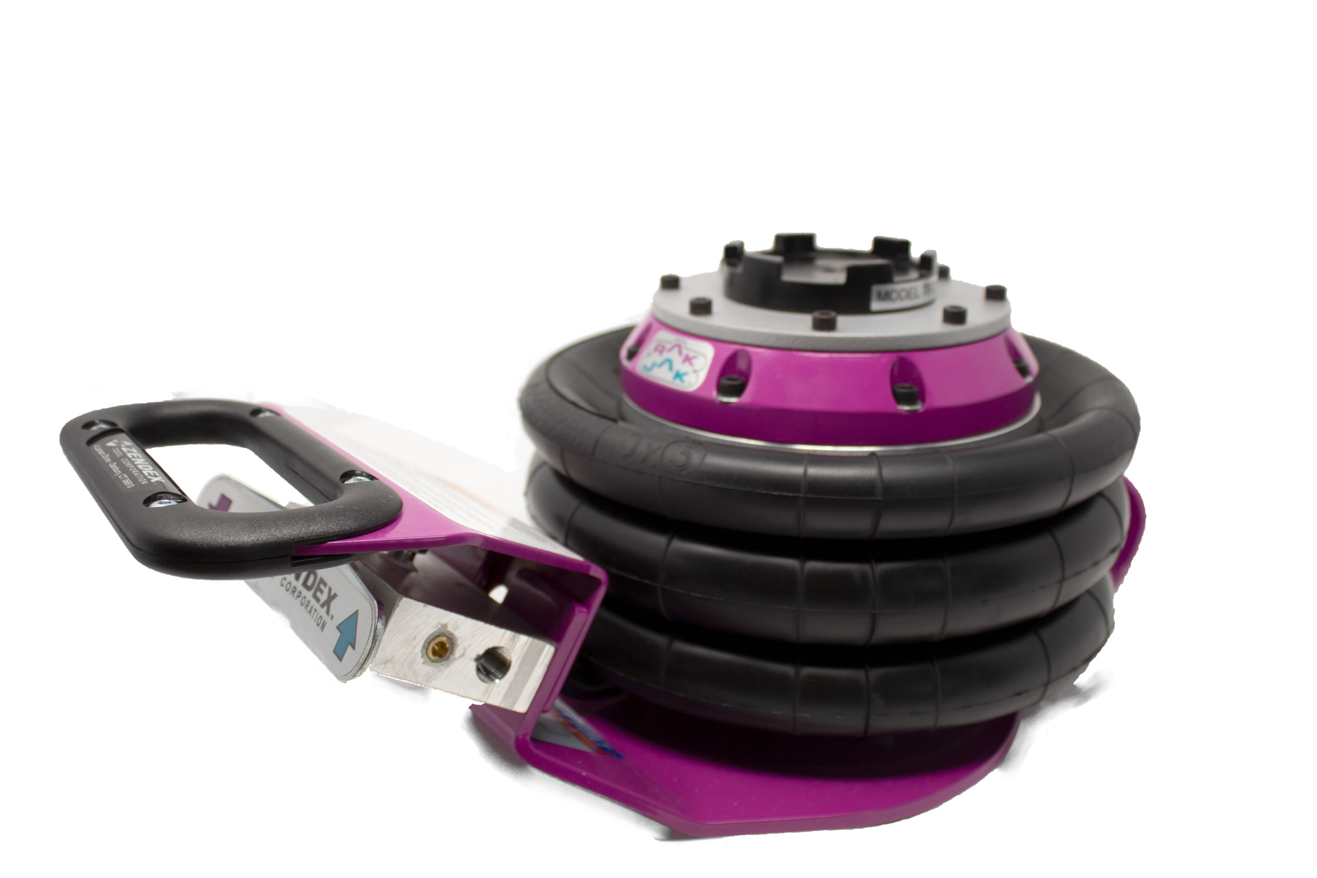 RakJak™ 2 Ton 3 Bag Air Jack - Zendex Tool Corp