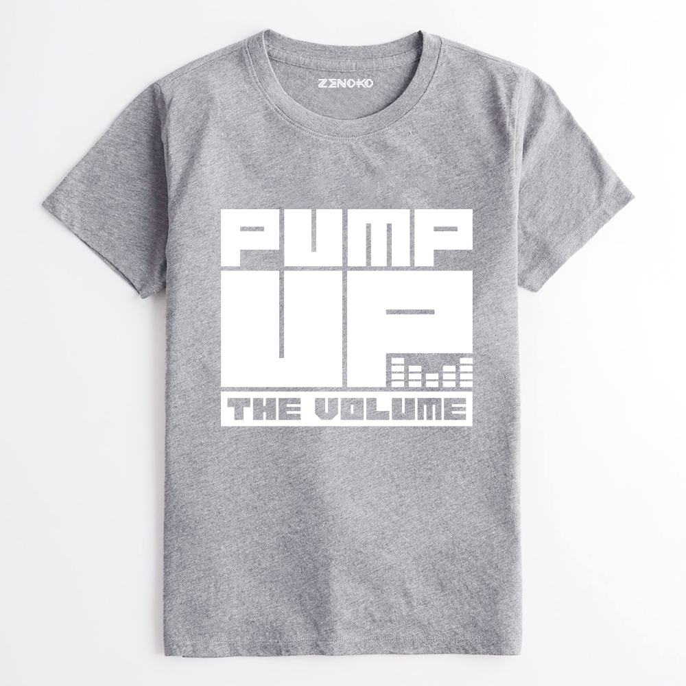 PUMP UP THE VOLUME T-SHIRT - ZENOKO