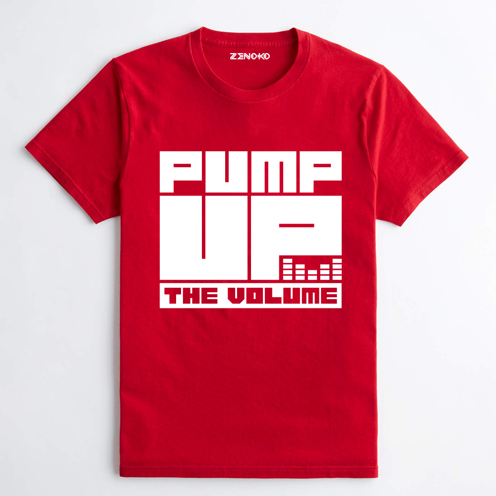 PUMP UP THE VOLUME T-SHIRT - ZENOKO