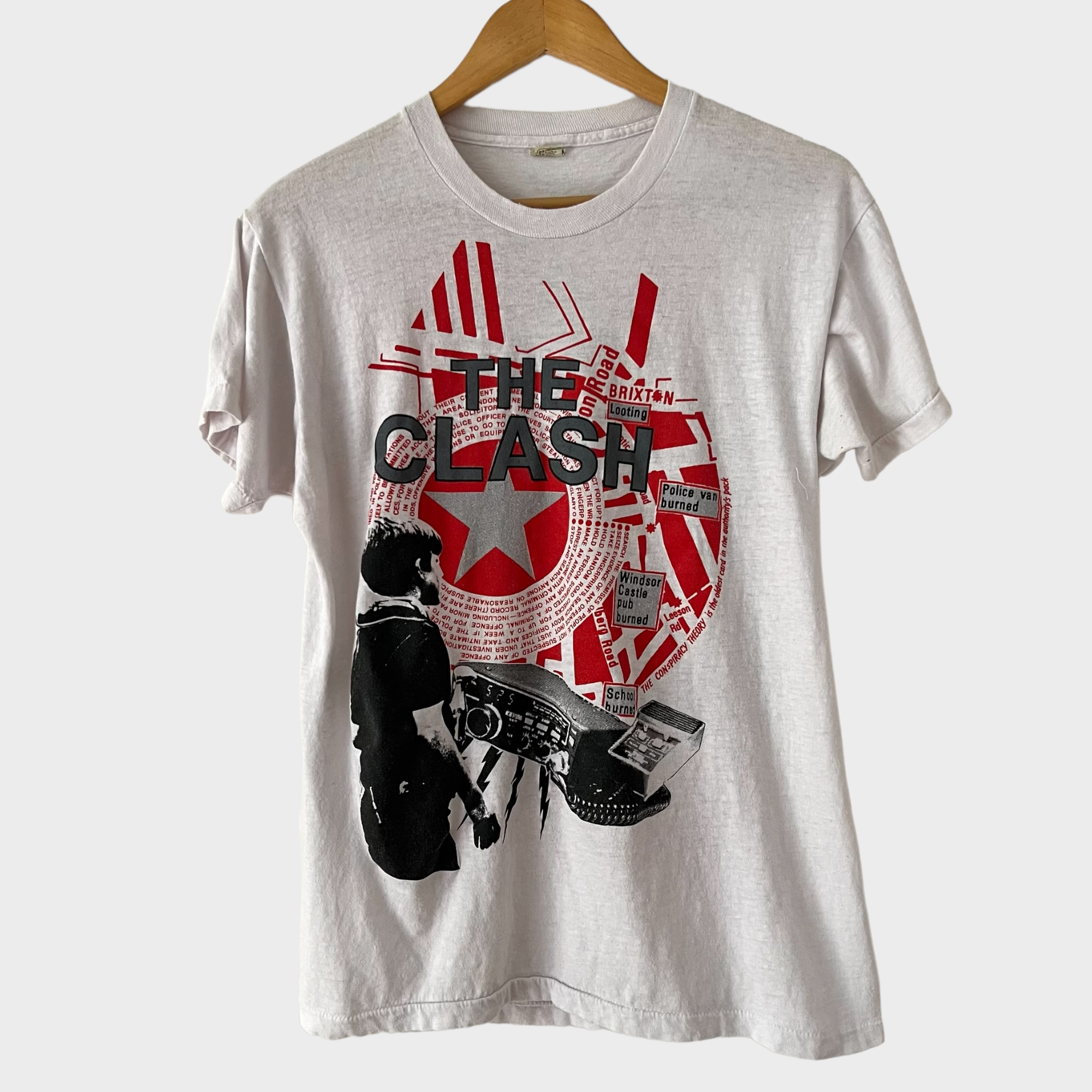 THE CLASH 1984 OUTOFCONTROL Tシャツ VSP Archive // Vintage