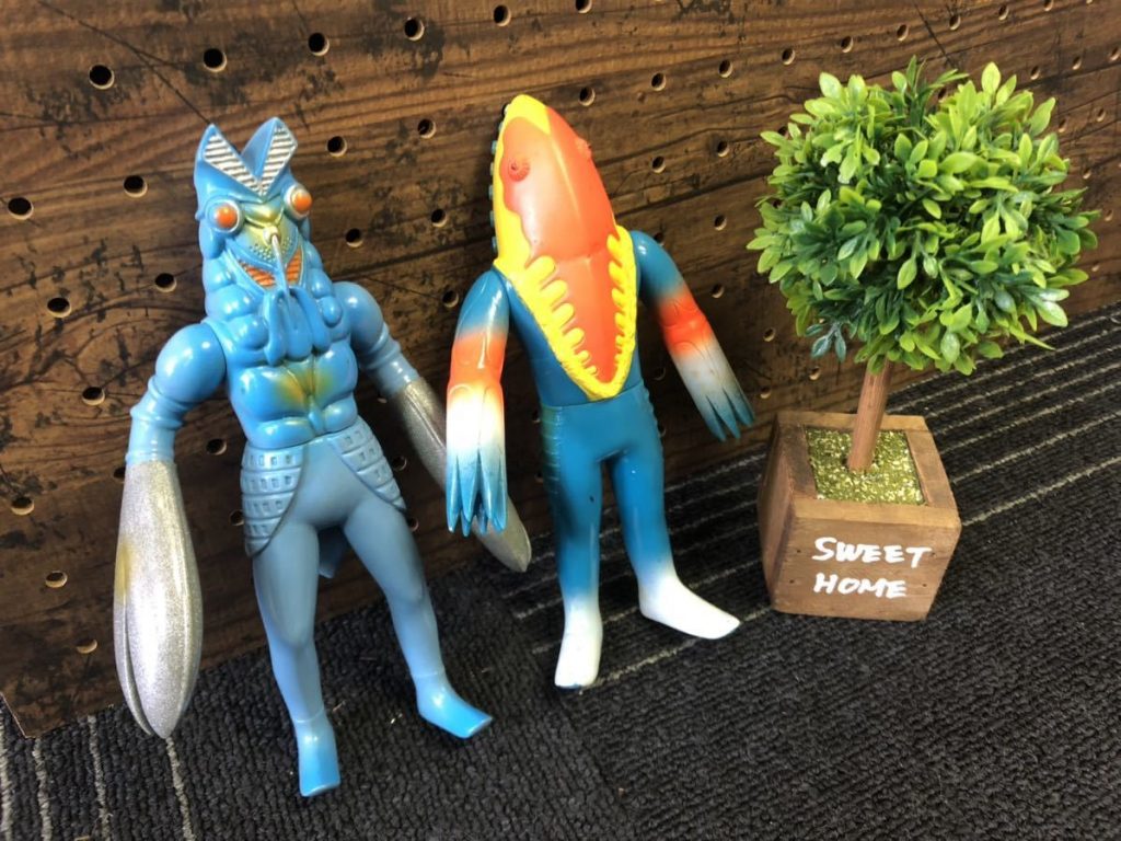 バルタン星人 ウルトラ怪獣ソフビ 当時物 バルタン星人 ウルトラ怪獣