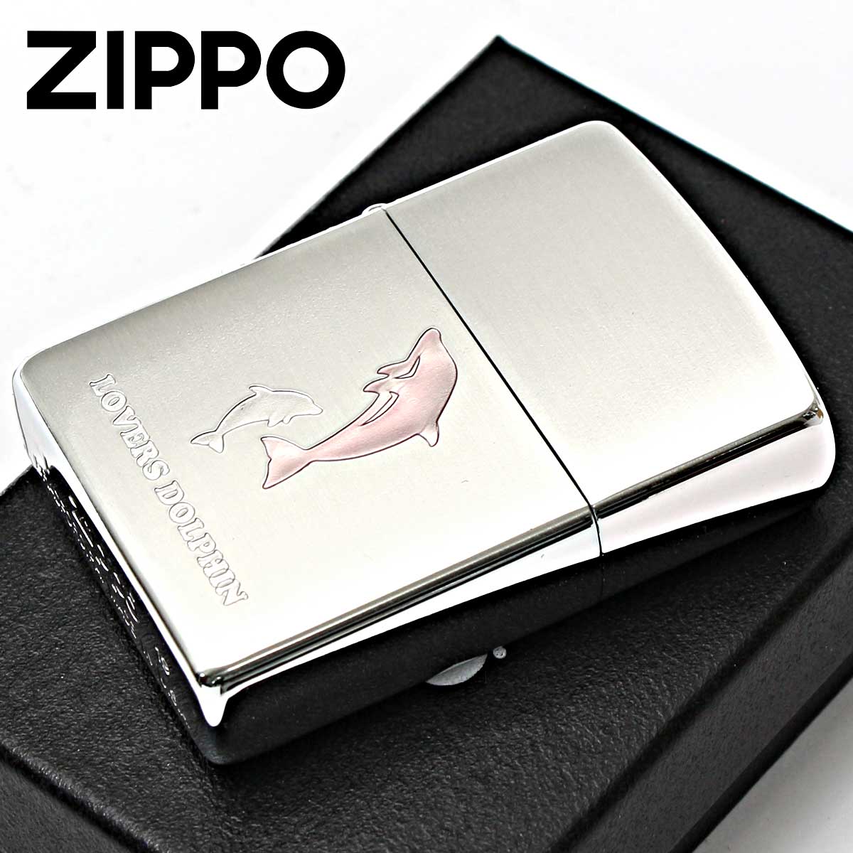 Zippo ジッポー イルカ ラバーズドルフィン ピンク LOVERS DOLPHIN