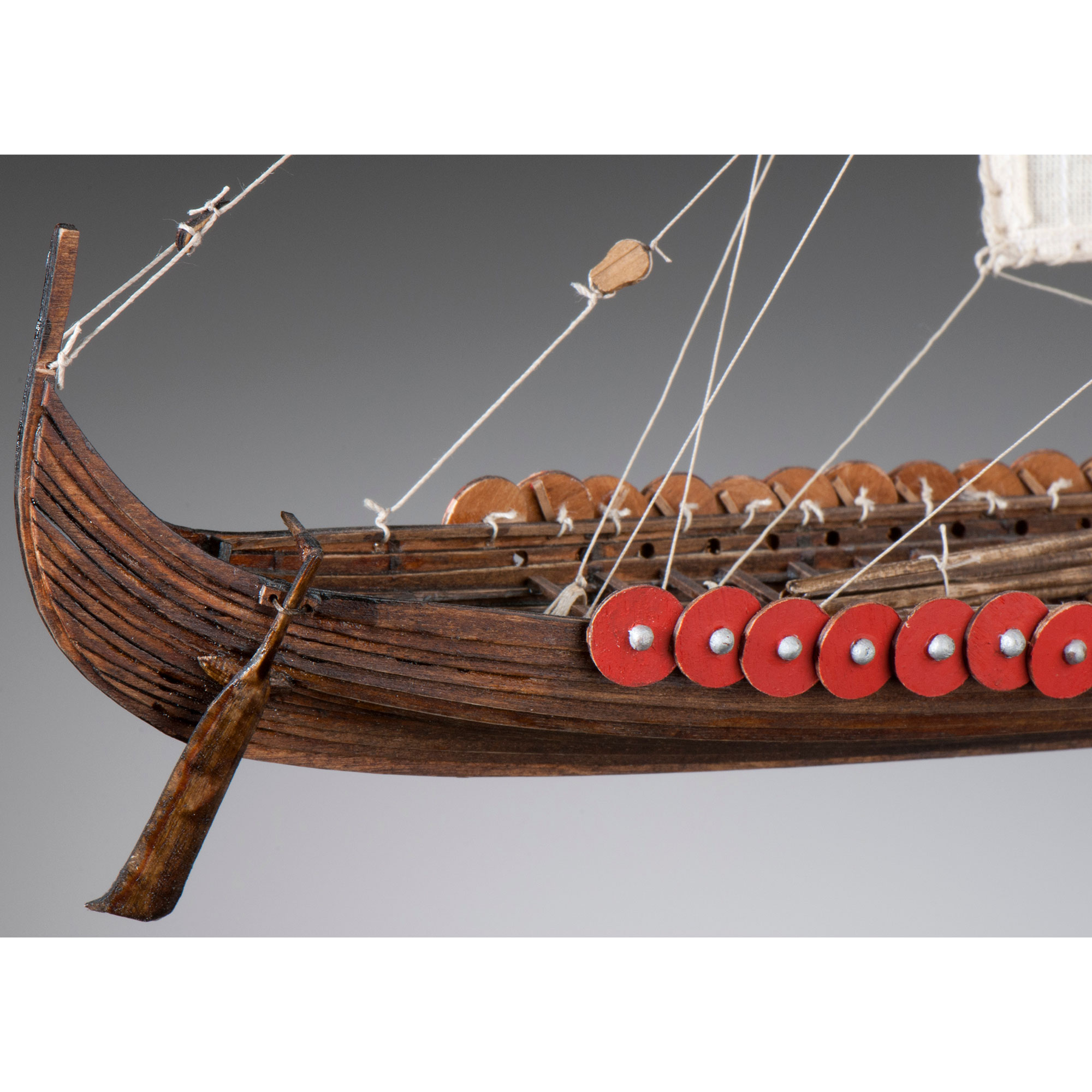 木製帆船模型キット バイキング ロングシップ