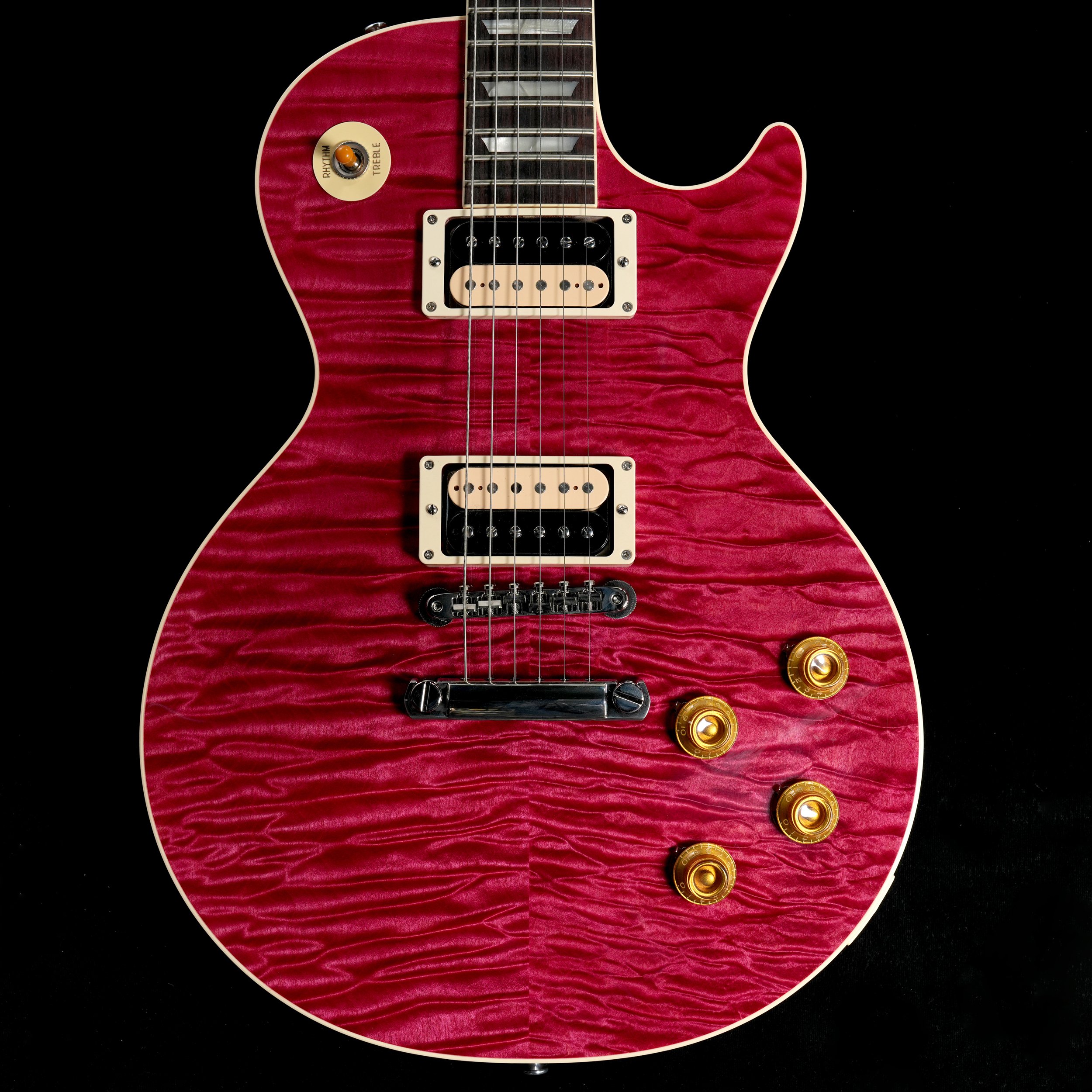 レスポール キルトトップ Gibson Custom Shop製の当店スタッフの