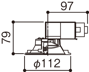 パナソニック ダウンライト LGB73521 LE1 LGB73521 | 照明器具検索