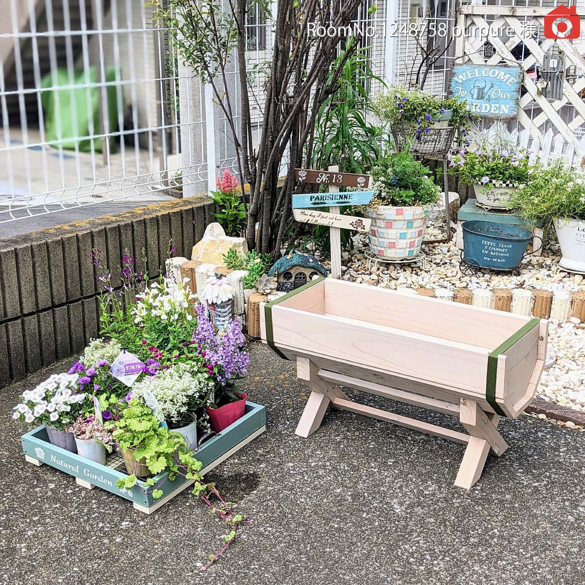 木製 ハンドメイド オーダー コの字 ワトコオイル 踏み台 サイド