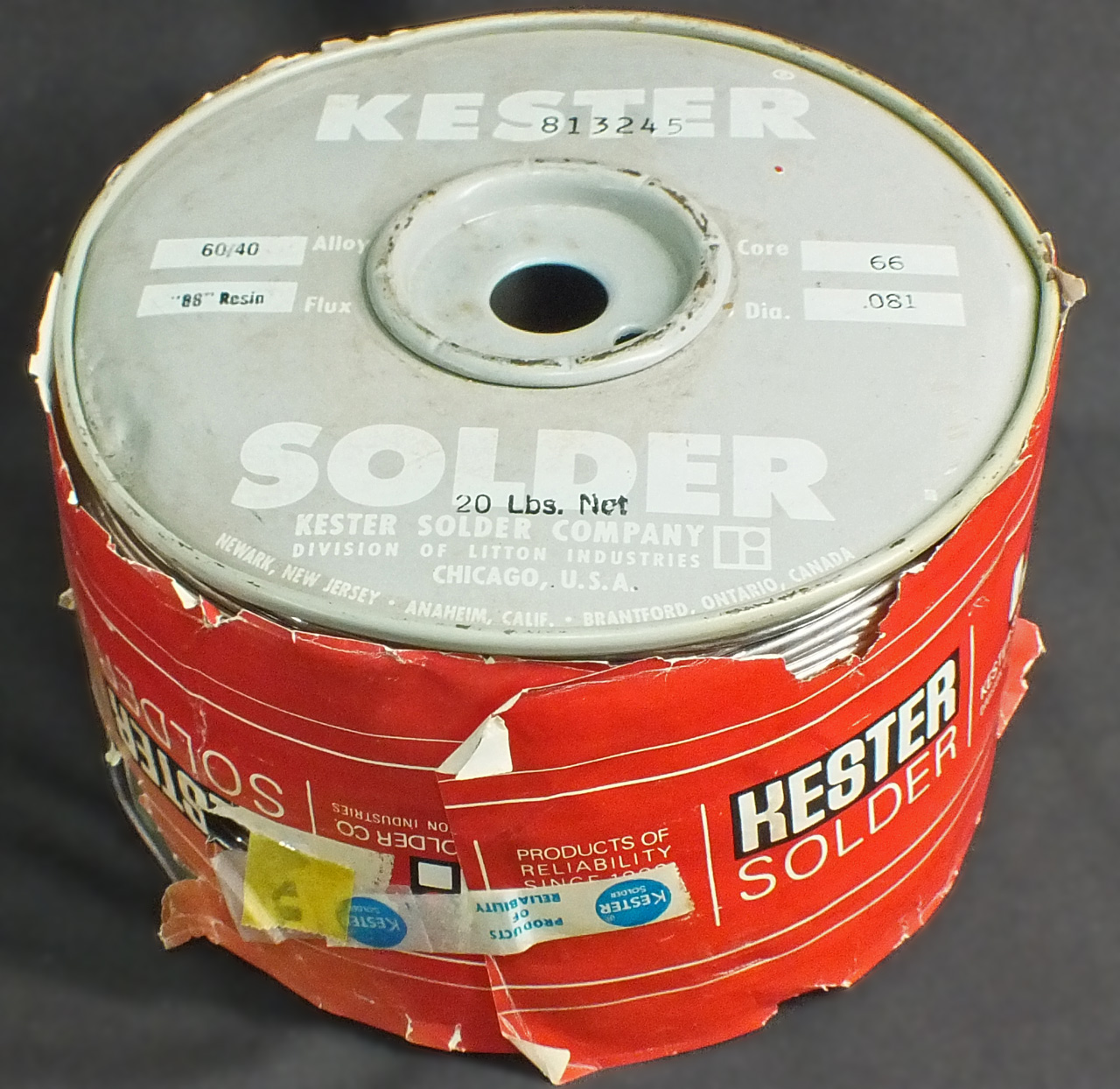 188#】KESTER“88” こんなに楽なハンダは珍しい!〔50cm〕 | VWD21