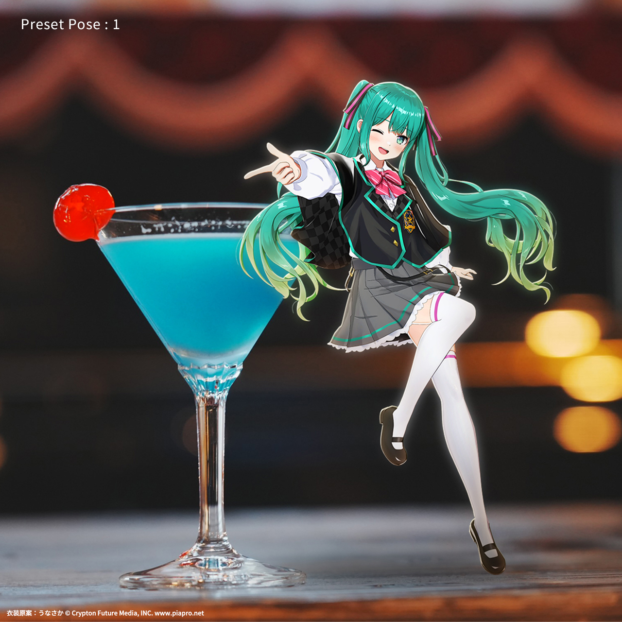 初音ミク- 夜空プログラム 2025 うなさか ver. ホロモデル本体 | X