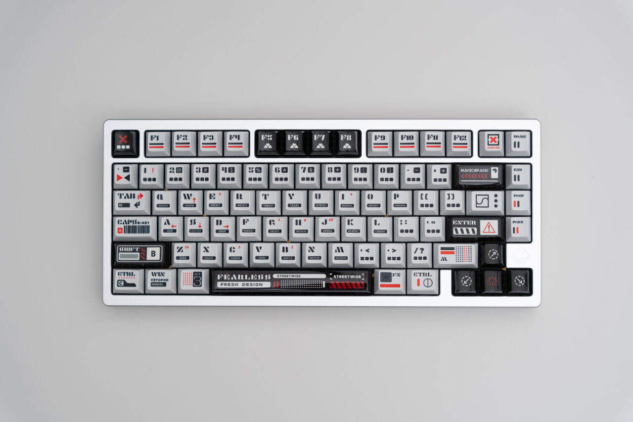 Rainy75 Pro シルバー キーボード Rainy 75 Pro系モデル(英語配列