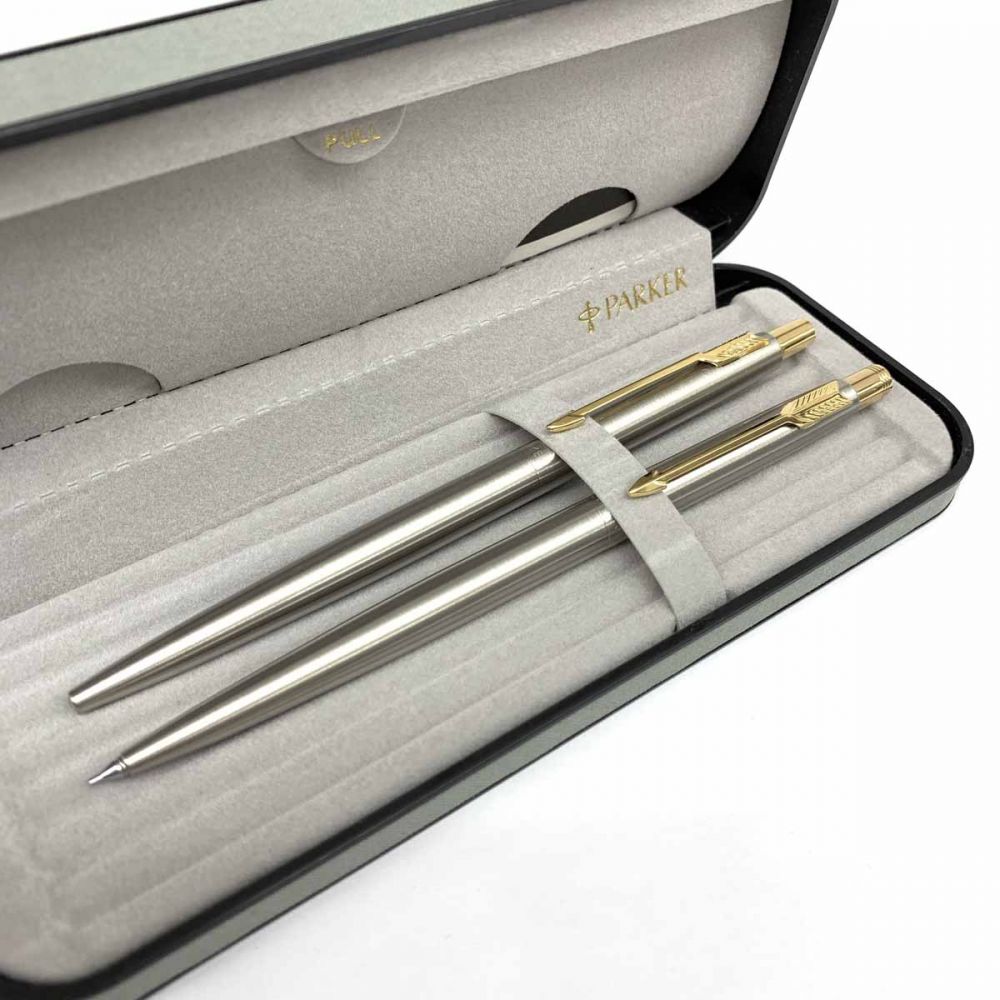 パーカー/ボールペン シャープペンシル/シルバー×ゴールド/2本セットの