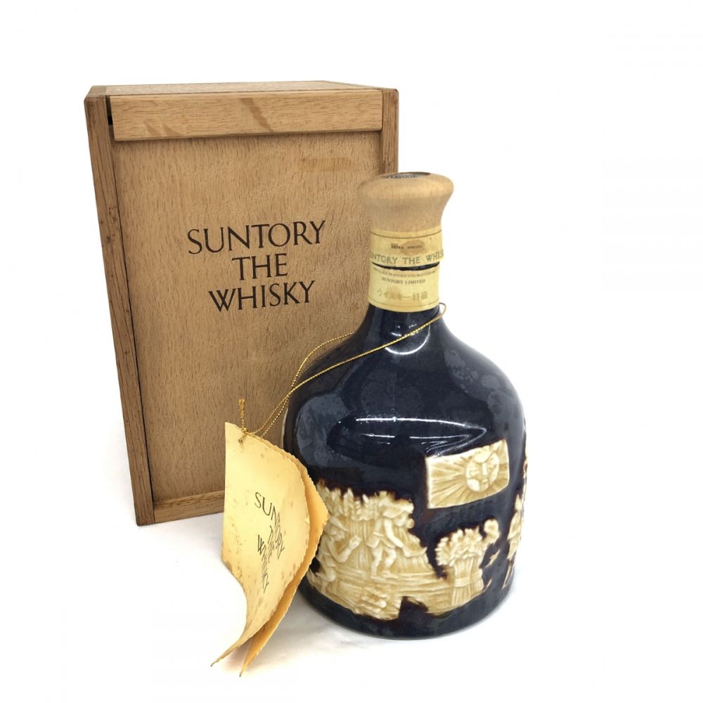 SUNTORY WHISKY サントリー ウイスキー陶器ボトル有田焼760ml