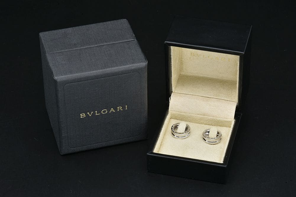 空箱のみ】BVLGARI ブルガリ ピアスケース 箱 美品