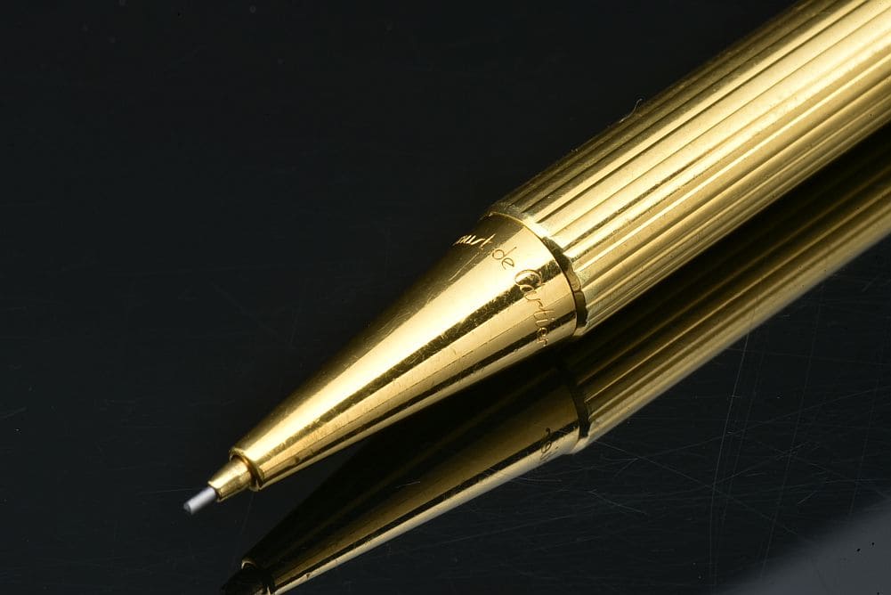 送料込み】カルティエ ボールペン マスト ゴールド プレート 送料込み