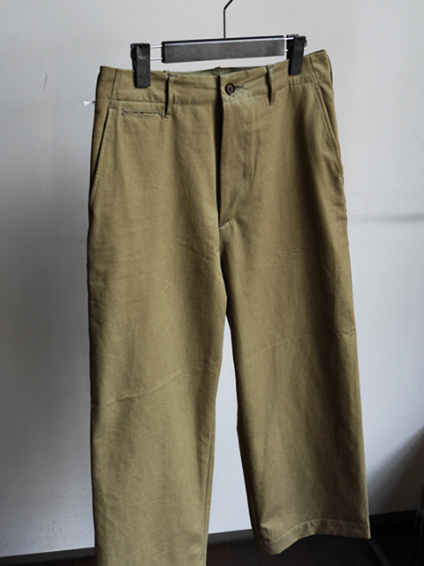 AURALEE Washed Finx Light Chino Wide Pants | 大阪心斎橋のメンズ