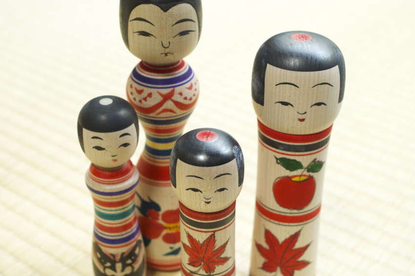 メーカー廃番】【期間限定】阿保正文工人 マトリョーシカこけし/青森