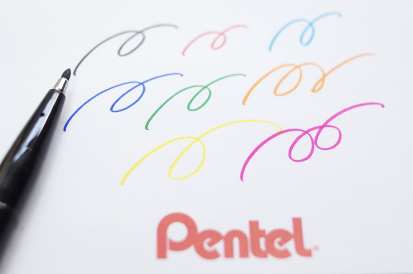 ぺんてる サインペン/水性サインペン S520 カラーペン（ロングセラー