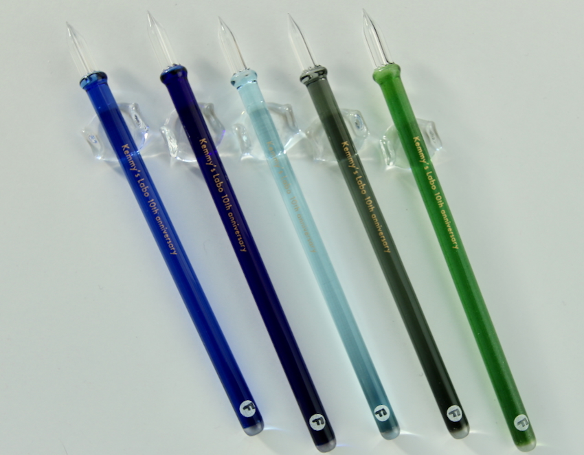 10周年記念ロゴ入】Kemmy's Labo ガラスペン ほそ軸 F 細字 7〜16