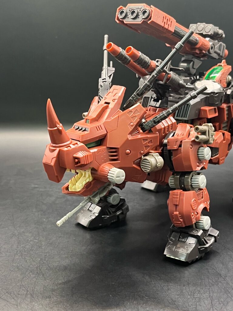 まるで要塞！！ HMMゾイド レッドホーン マーキングプラスver