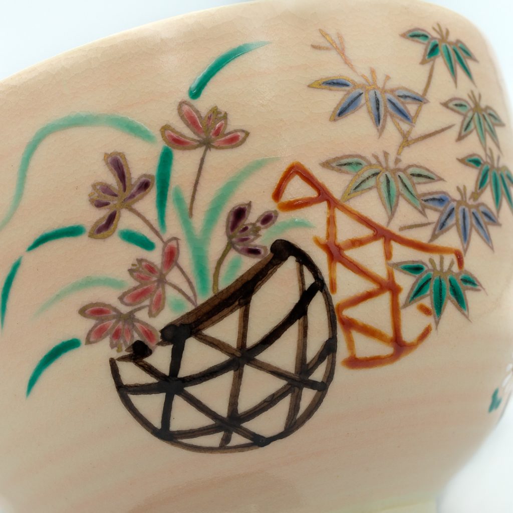 花籠・四君子 | 京焼・清水焼 山川製陶所・巌窯（いわおがま）京都