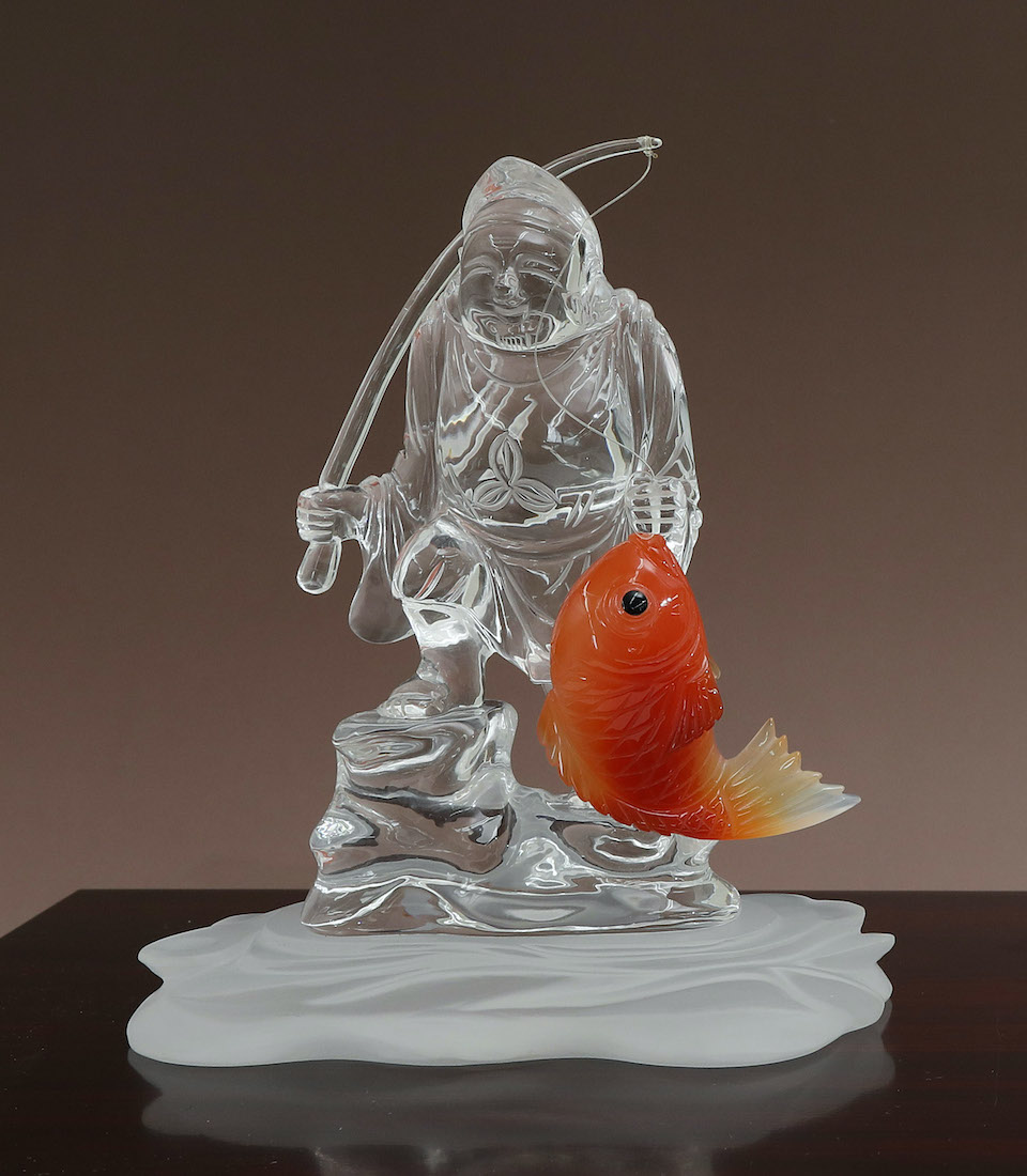 006恵比寿大黒天｜山梨県水晶美術彫刻協同組合