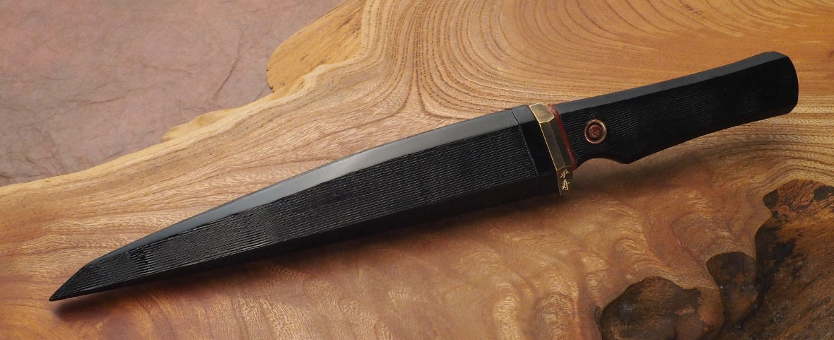 一期一会の作品造り、二部幸夫氏のカスタムナイフ 山下刃物店通販WEBサイト