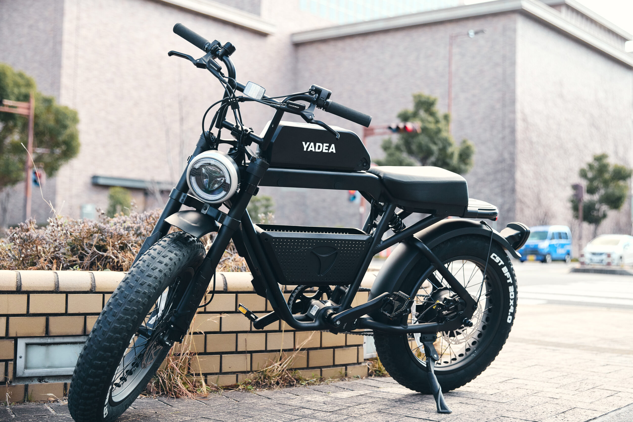 YADEA 電動アシスト自転車 ブラック YADEAのフラッグシップストアが