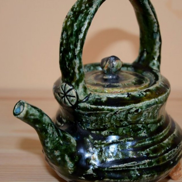 商品詳細｜satou268｜総織部土瓶｜ワイン｜冷酒｜4860円｜[美濃焼/早蕨