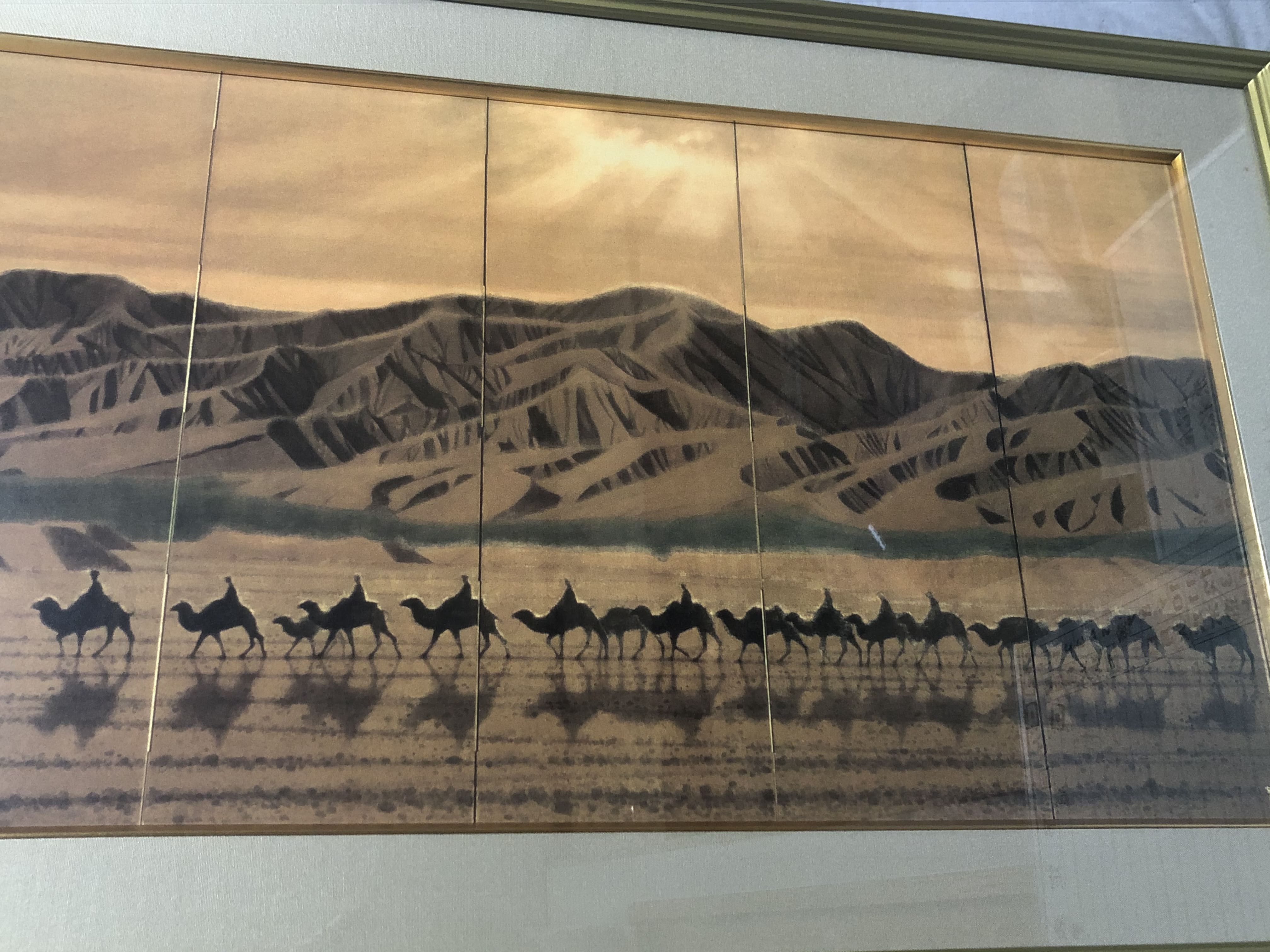 平山郁夫 「絲綢之路天空」 複製画 | 八事商事 | 絵画レンタル | 愛知