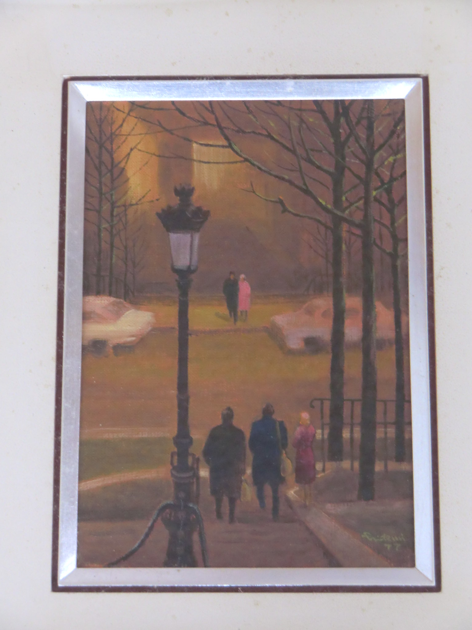 小林秀美 「街道」 油彩画 | 八事商事 | 絵画レンタル | 愛知県を中心