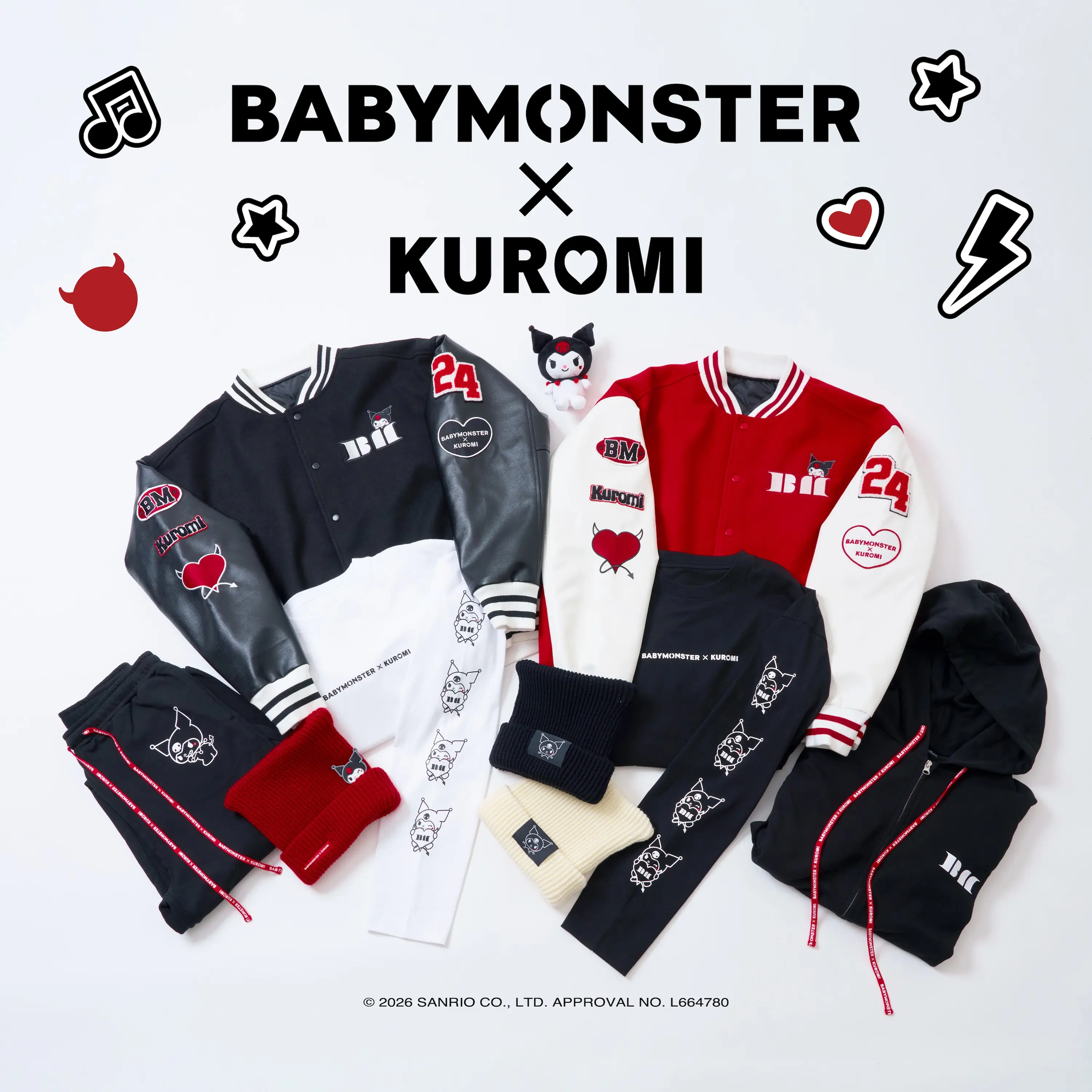 BABYMONSTER×KUROMI」グッズ 販売決定！