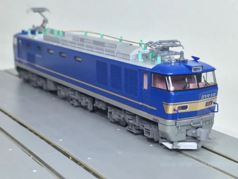 HOゲージ HM1 3-105 EF510 500 JR貨物色(青) セット販売 Amazon | KATO